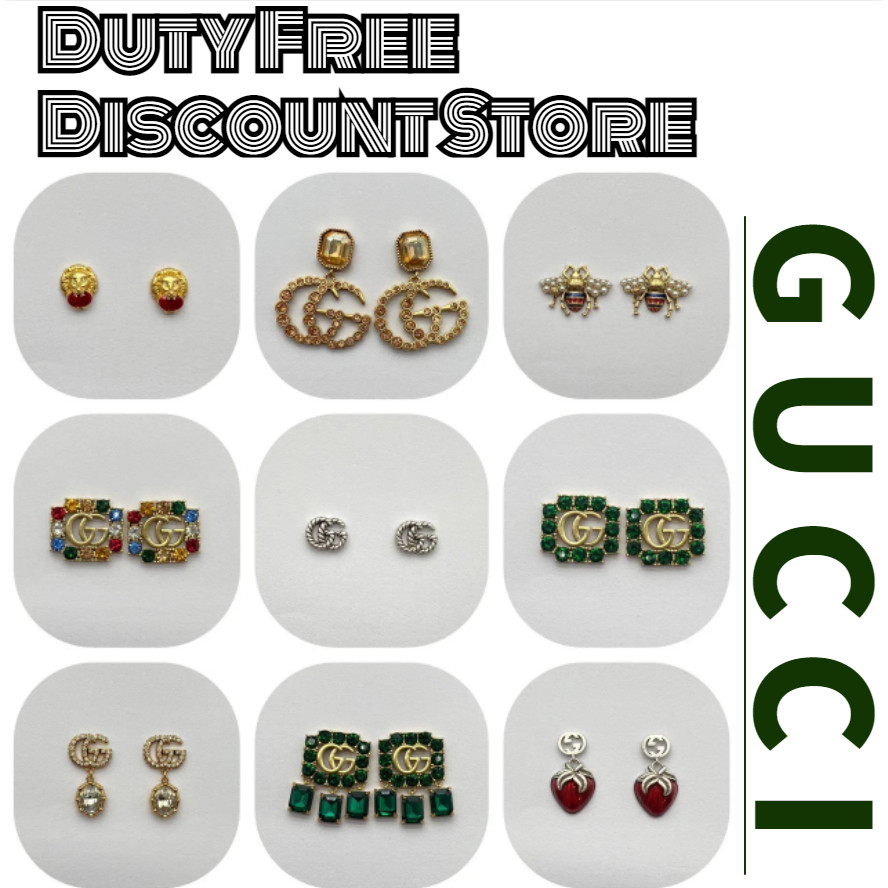 Gucci Ladies Earrings Collection/คอลเลคชั่นต่างหูสตรี Gucci