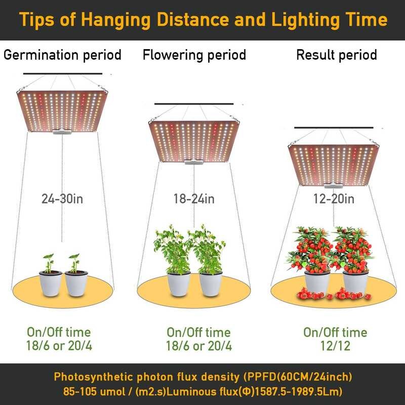 600W 🍀 LED Light Silent Quantum Board Lm281b Chip Hydroponics Cultivation Lamp For Greenhouse