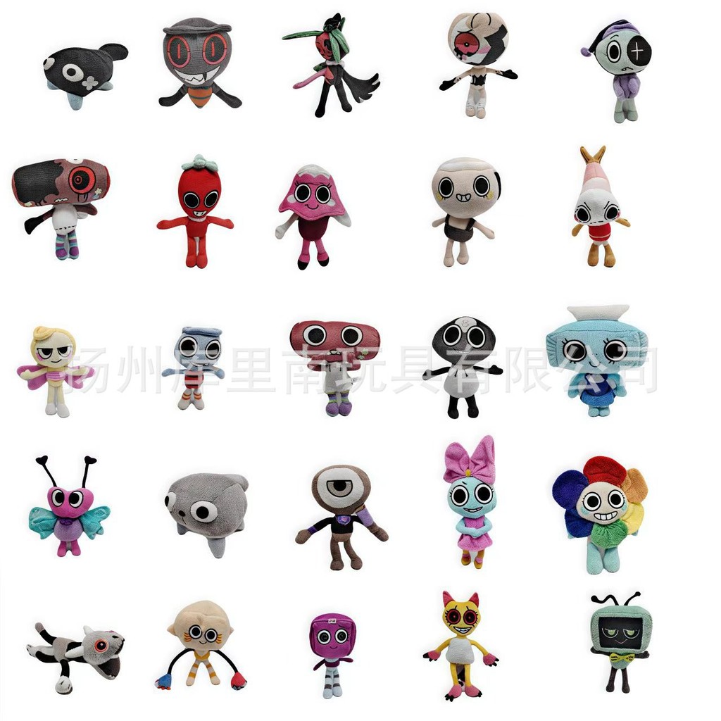 ผลิตภัณฑ์ใหม่ข้ามพรมแดน Dandy's World Plush Scraps ตุ๊กตาอุปกรณ์ต่อพ่วงเกม Dandy's World