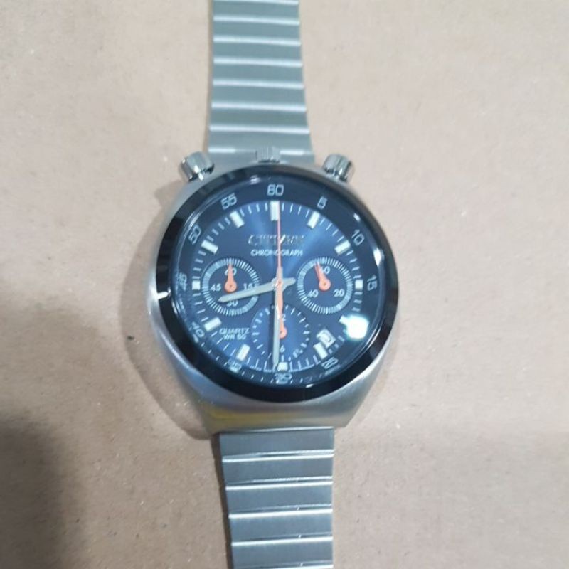 [ Excel Watch ] Citizen Record Label Tsuno Chrono Re-Issue Bullhead AN3660-81L AN3660-81A