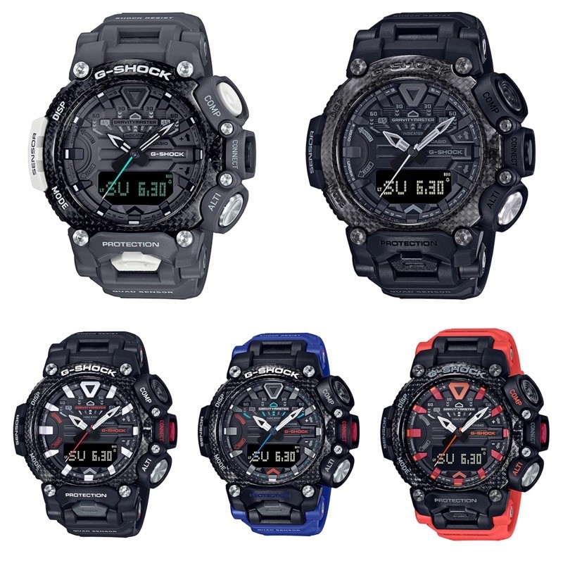 G-SHOCK Master of G GRAVITYMASTER รุ่น GR-B200-1A, GR-B200-1A2, GR-B200-1A9,GR-B200-1B ,GR-B200RAF-