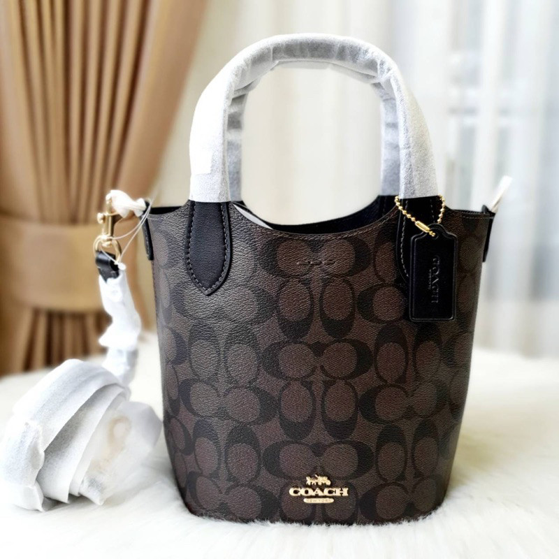 Coach Hanna Bucket Bag CR168 HR351 HR256