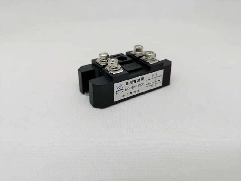 เฟสเดียว Rectifier Bridge Module Rectifier Module Mdq60a1600v ปริมาณชิปขนาดให