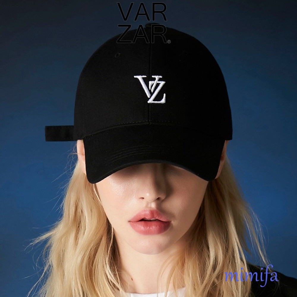 ♞Varzar 3D monogrammed logo overfit ball cap XM