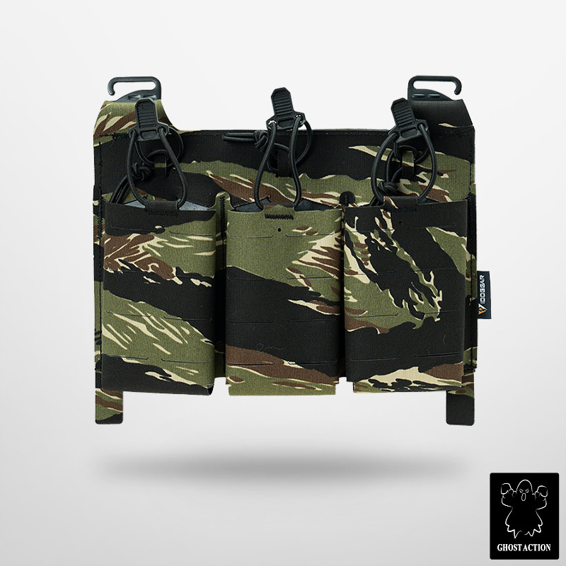 Idogear ยุทธวิธีด้านหน้าแผงใส่ Carrier สําหรับ FCPC FCSK3.0 JPC ยุทธวิธี 556 Triple Mag กระเป๋า 3510