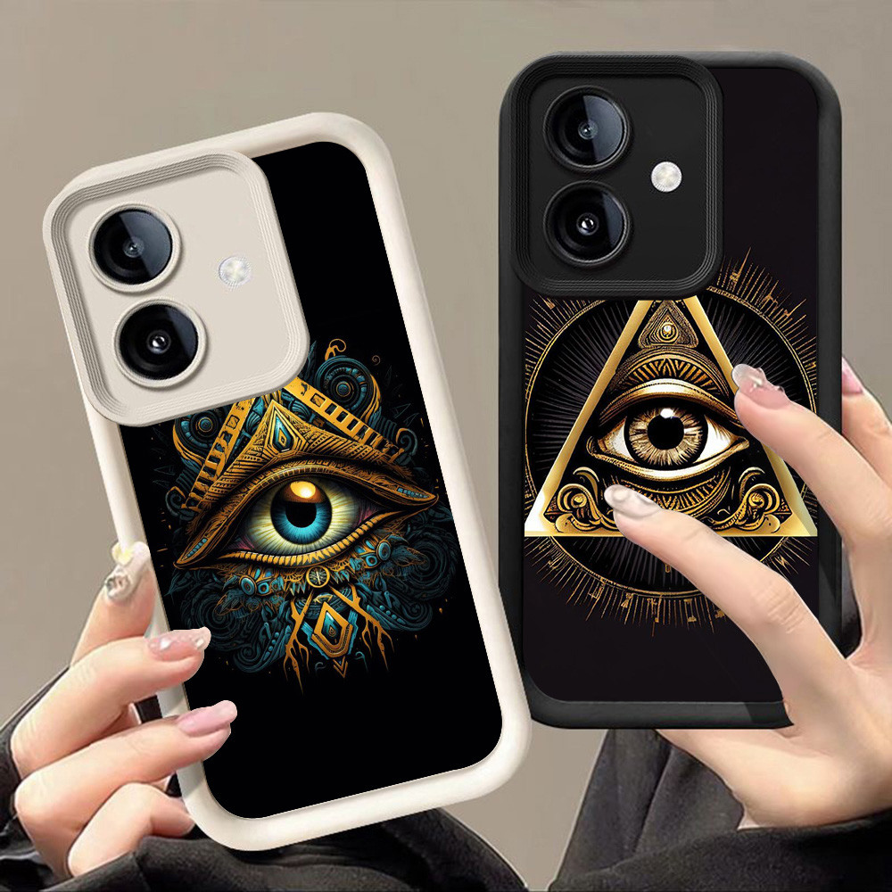 ปลอกสําหรับ OPPO Realme C35 C31 C75 A3 A79 A3X Pro A5X Narzo 50A Prime 5G Q-55 Angel Eyes