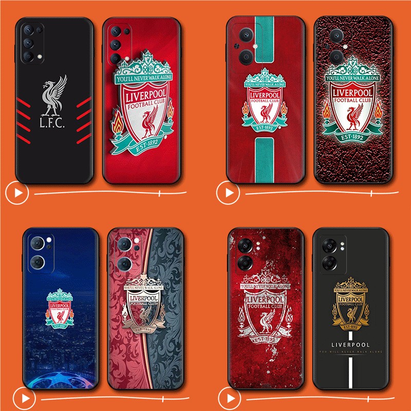 Liverpool Football Clubเคสโทรศัพท์สําหรับOPPO F17 F19 F1 R9 Pro Plus A74 R9S TPUป้องกันกรณีเชลล์พลาส