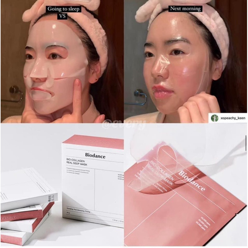 Biodance collagen mask มาร์คคอลลาเจนเกาหลี