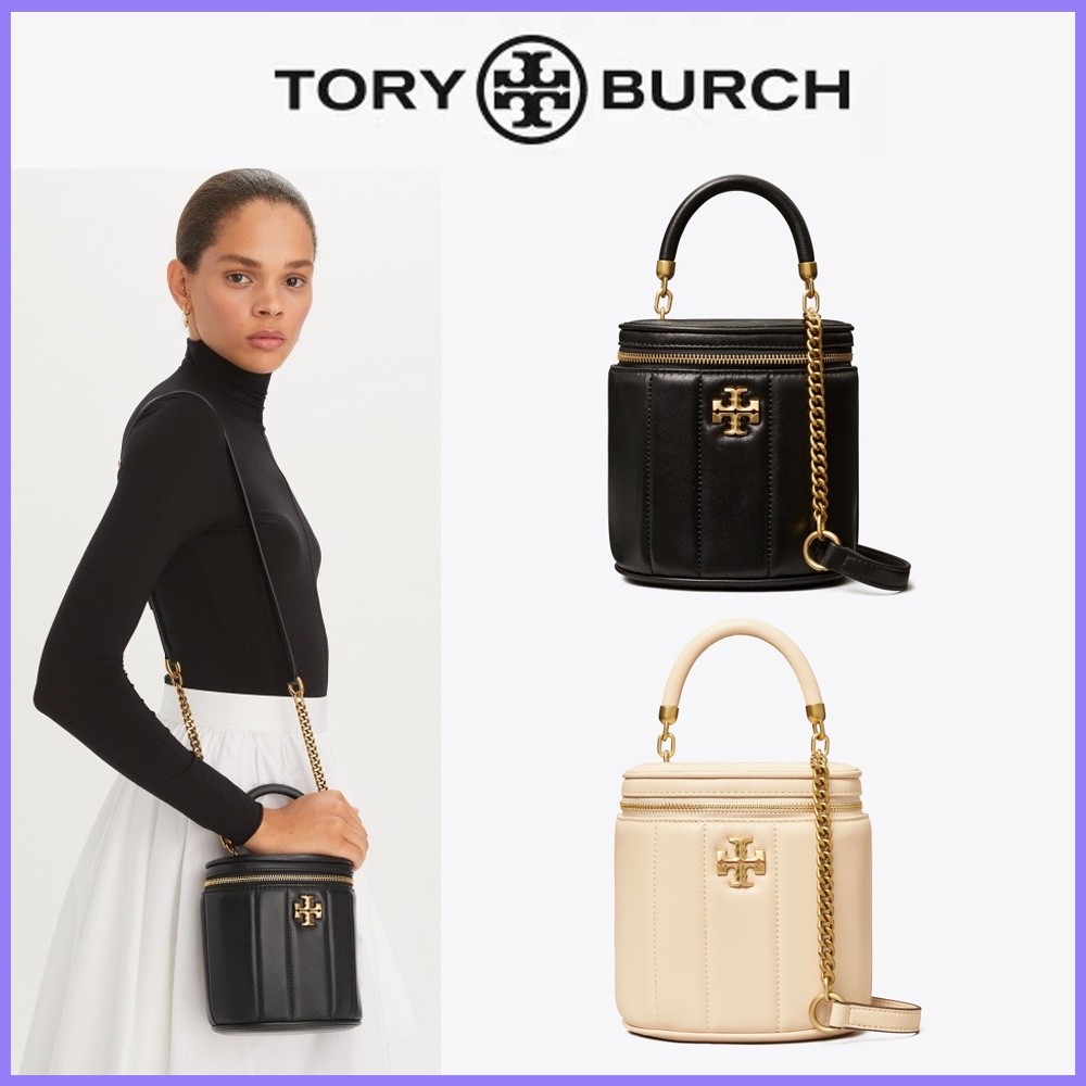 ♞,♘,♙กระเป๋า Tory Burch แท้ KIRA bucket bag crossbody bag yutj