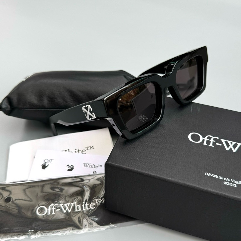 ของแท้ 100% New Off white virgil square sunglasses