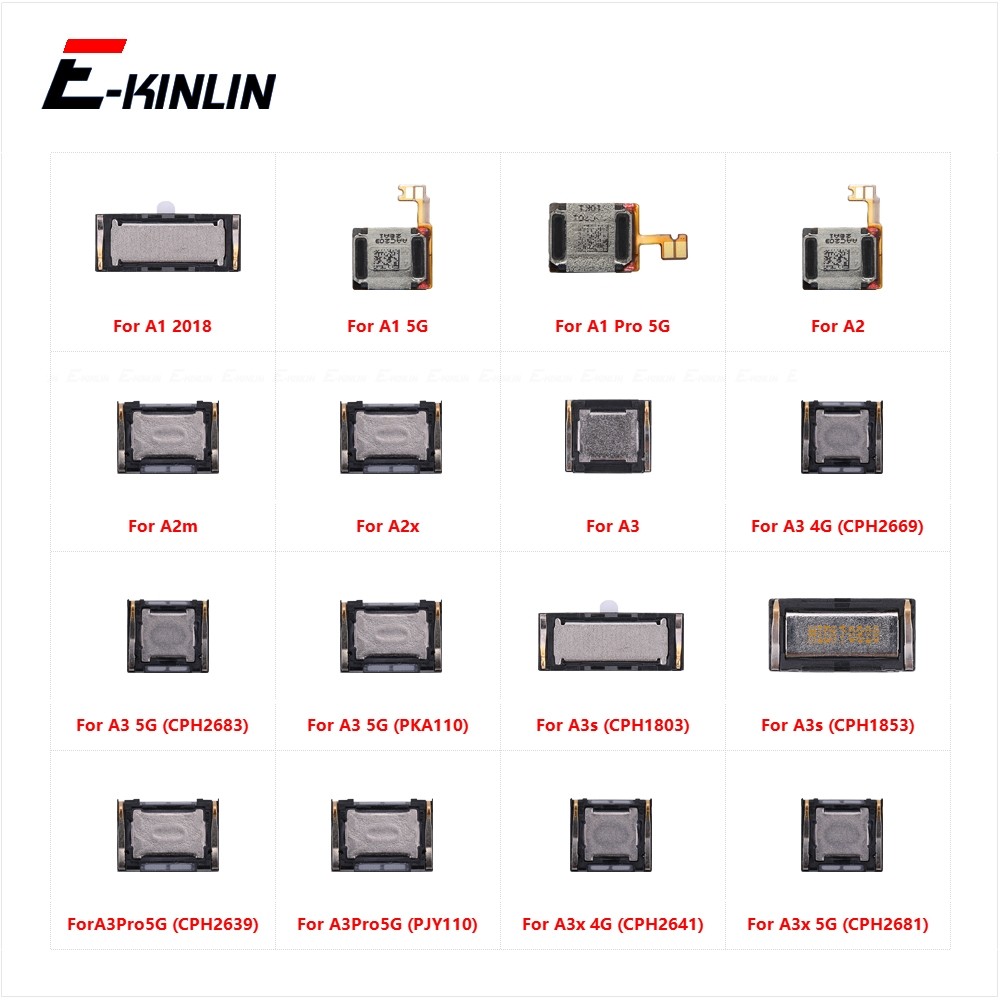 Top Earpiece หูลําโพงอะไหล่สําหรับ OPPO A1 A2 A2m A2x A3 A3s A3x Pro 4G 5G หูฟัง Flex Cable