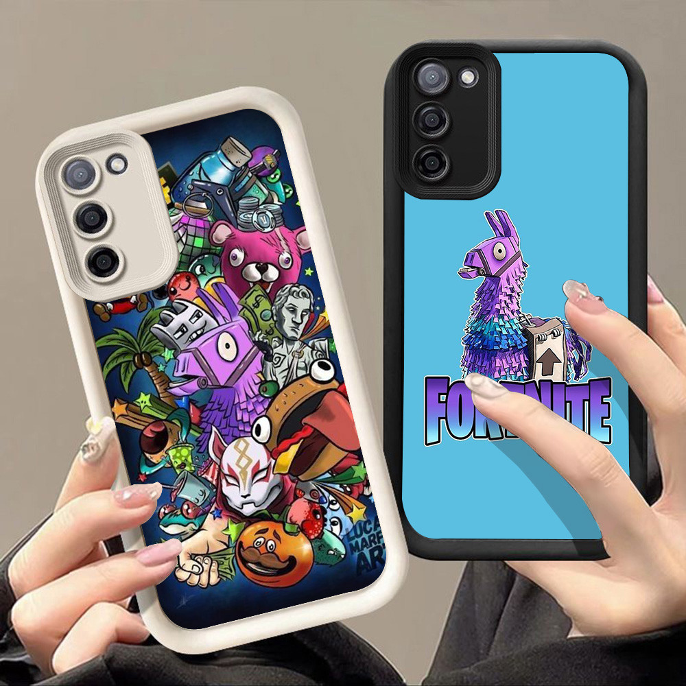 เคสสําหรับ Samsung A10 A72 M07 F07 J2 M30S J4 J7 J6 A7 M21 Prime Plus Pro 5G Q-43 Fortnite Art