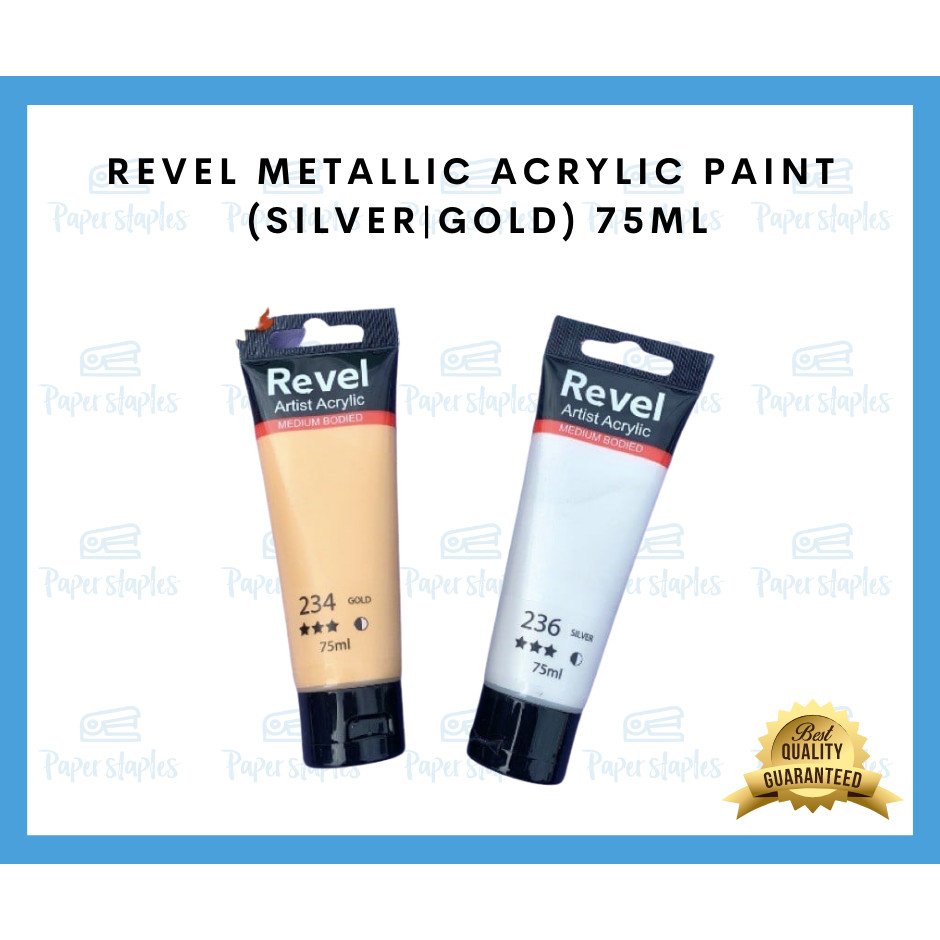 ในสต็อก สีอะคริลิค Revel Metallic