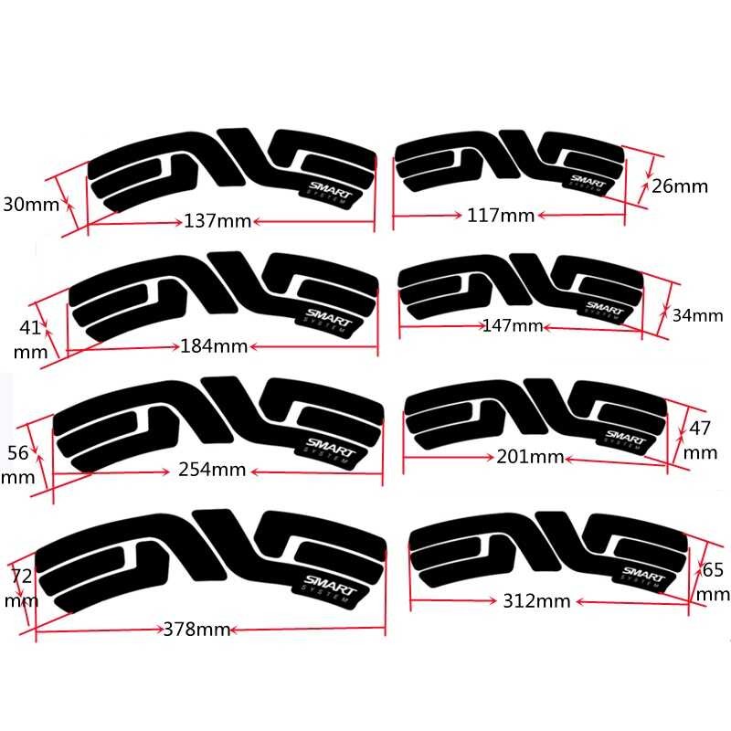 ENVE สติ๊กเกอร์ล้อสมาร์ทสำหรับ 700C Fit 3.4, 4.5, 6.7, 8.9, ไวนิลก