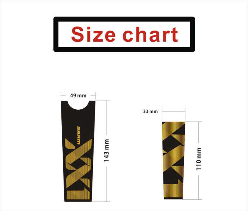 SRAM Xx1 EAGLE Crank Arm Sticker สติ๊กเกอร์ติดเครนจักรยาน