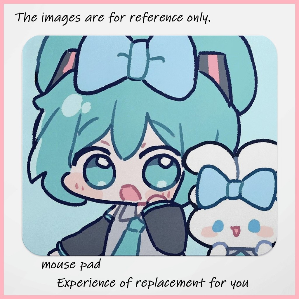 [GUYN] แผ่นรองเมาส์ Hatsune Miku Hatsune Miku fu แผ่นรองเมาส์น่ารักแผ่นรองโต๊ะเรียบง่ายนักเรียนสองมิ