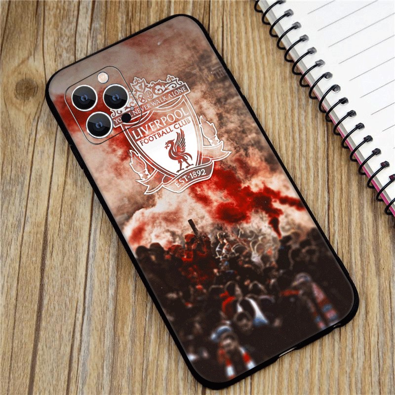 Iphone 5 5s 2016 6 6s 7 8 Plus 6s SE 2020 X XS ความเข้ากันได้ TPU Soft Shell Case Liverpool Football Club - รูปที่ 7