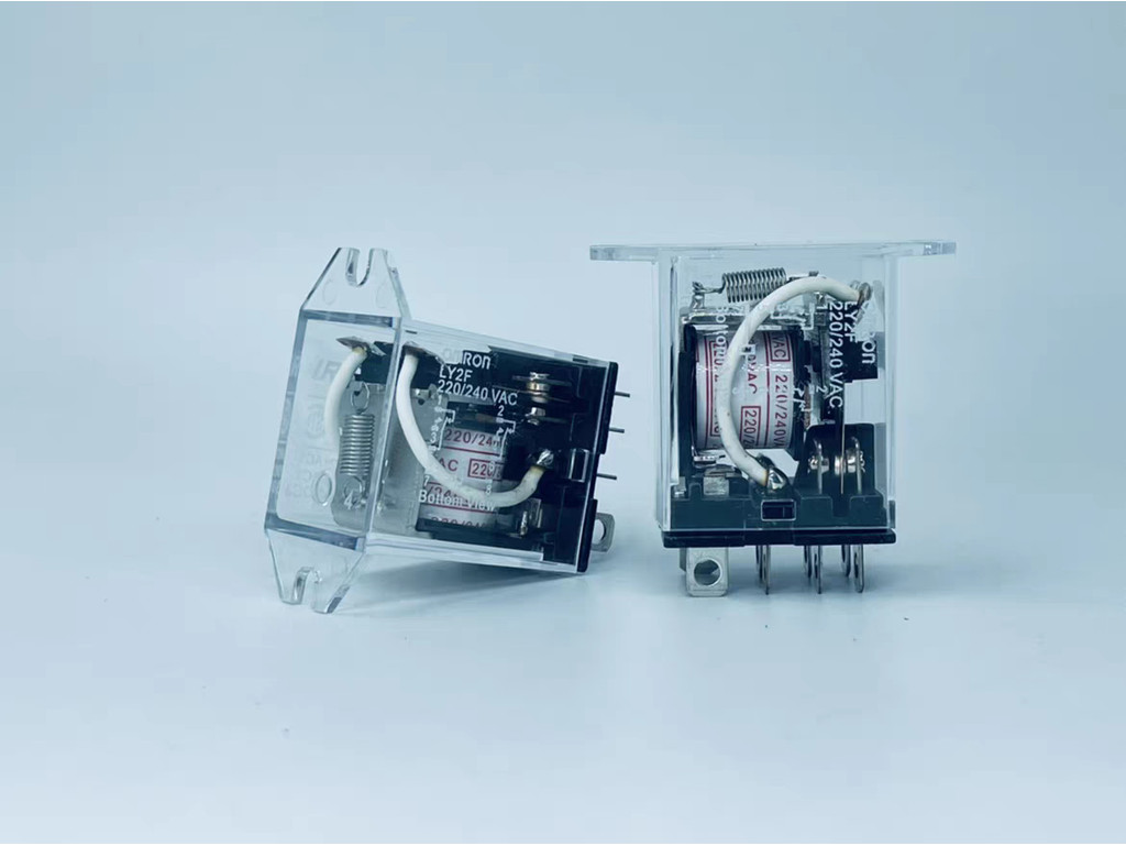 Fast Shipping = LY1N-D2 LY2F 12V 24VDC 110V 220V Omron Diode Type รีเลย์กําลังสูง