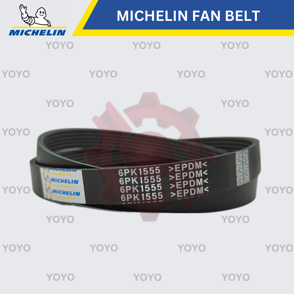 BMW 320i/ 325i/ 328i E36 M50 & Chevrolet Orlando 1.8, Cruze 1.6/ 1.8 สายพานพัดลม MICHELIN (6PK1555)