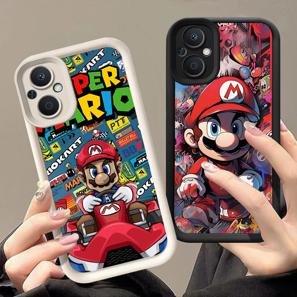 ปลอกสําหรับ OPPO Reno Find 8 7Z 7 X5 8Z Lite 5F 5G Q-66 Mario
