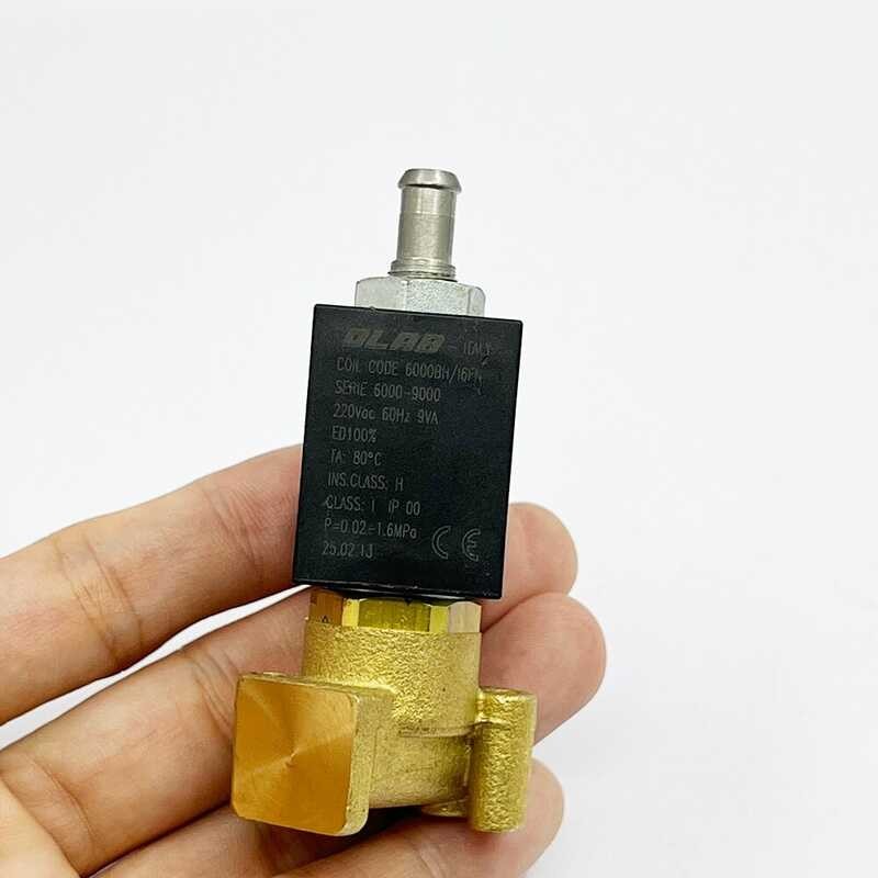 OLAB อิตาลี AC 220V 230V ไอน้ำโซลินอยด์วาล์ว Vae G1 / 8 &\#39;ทองเห