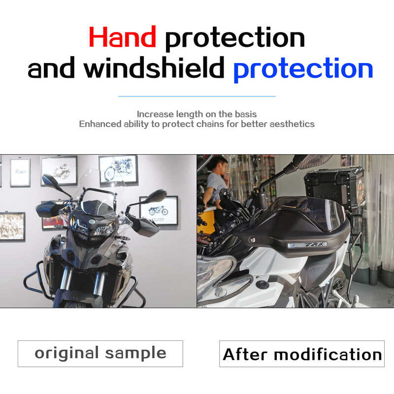 Δ สำหรับ Benelli Trk502x Trk251 TRK 251 มือป้องกันมอเตอร์ไซค์พิเ
