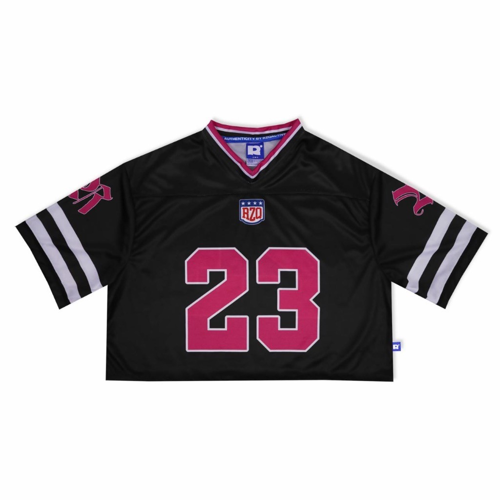 2024 (ชื่อและหมายเลขแบบกําหนดเองฟรี) Rzq Active / Konya 23 / Jersey Croptop / Oversize / Y2k / Nfl /