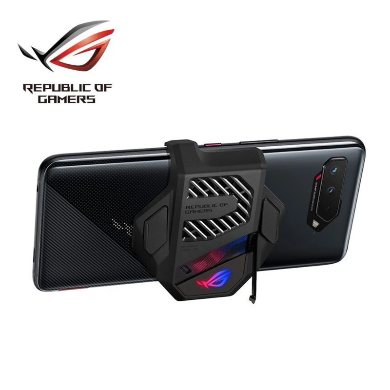 ในสต็อก ASUS Rog 5S Pro Aero Active Cooler โทรศัพท์พัดลมระบายความร้อนสําหรับ Rog 5 โทรศัพท์มือถือ RO