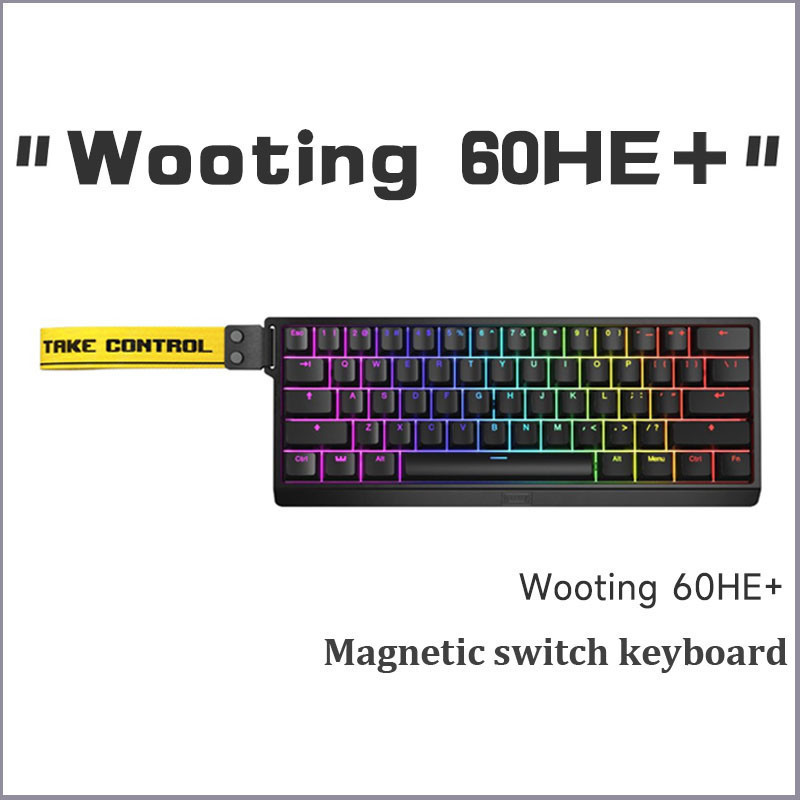 Wooting 60HE+ 60% Gaming Rapid Trigger Keyboard คีย์บอร์ดเชิงกล Wooting ดั้งเดิม