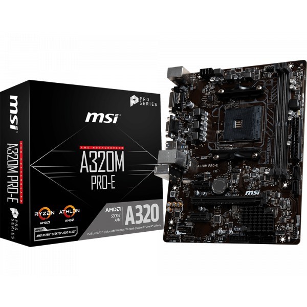 ในสต็อก MSI A320M PRO-E MOTHERBOARD