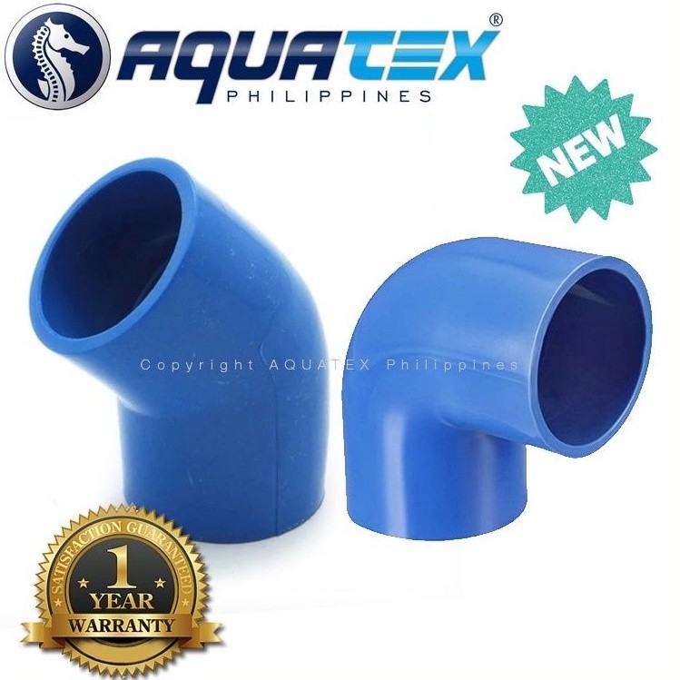 ในสต็อก AQUATEX Pool ข้อต่อข้อศอก PVC