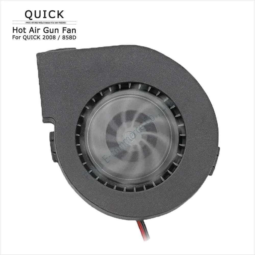 Quick 2008 Air Gun Retrofitting พัดลมขนาดใหญ่ 858d ปืนลมร้อน Retrofitting Strong พัดลมสําหรับ Quick 2008 858d Hot Air Gun Replacing พัดลม