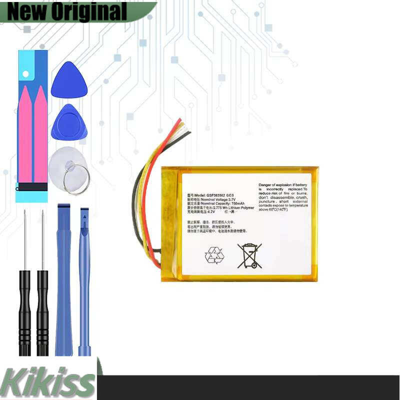 แบตเตอรี่ 750mAh GO3 For JBL GO3 GO 3 Speaker