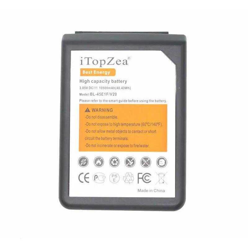 ▥ 1X10500mah V20แบตเตอรี่เสริม TPU กรณี Bl-44E1f สำหรับ LG V20 Ls997 F800 Vs995 Us996 H990 H990