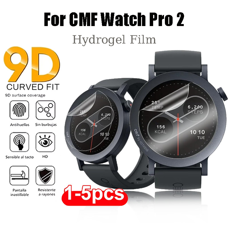 ฟิล์มไฮโดรเจลสําหรับ cmf watch pro 2 ป้องกันหน้าจอสําหรับ cmf watch pro 2 Smartwatch Soft Screen Pro
