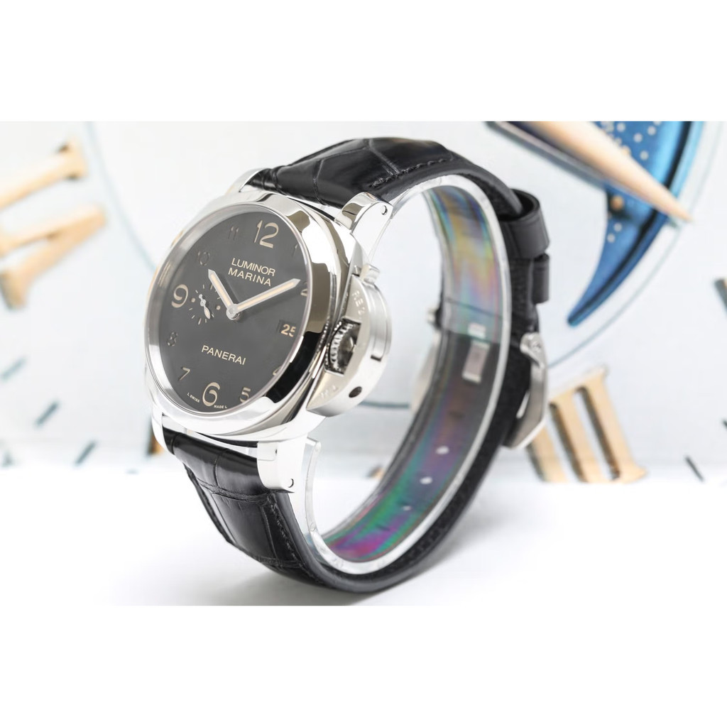 Panerai LUMINOR1950 Series นาฬิกากลไกอัตโนมัติผู้ชายนาฬิกาข้อมือแท้ PAM00359