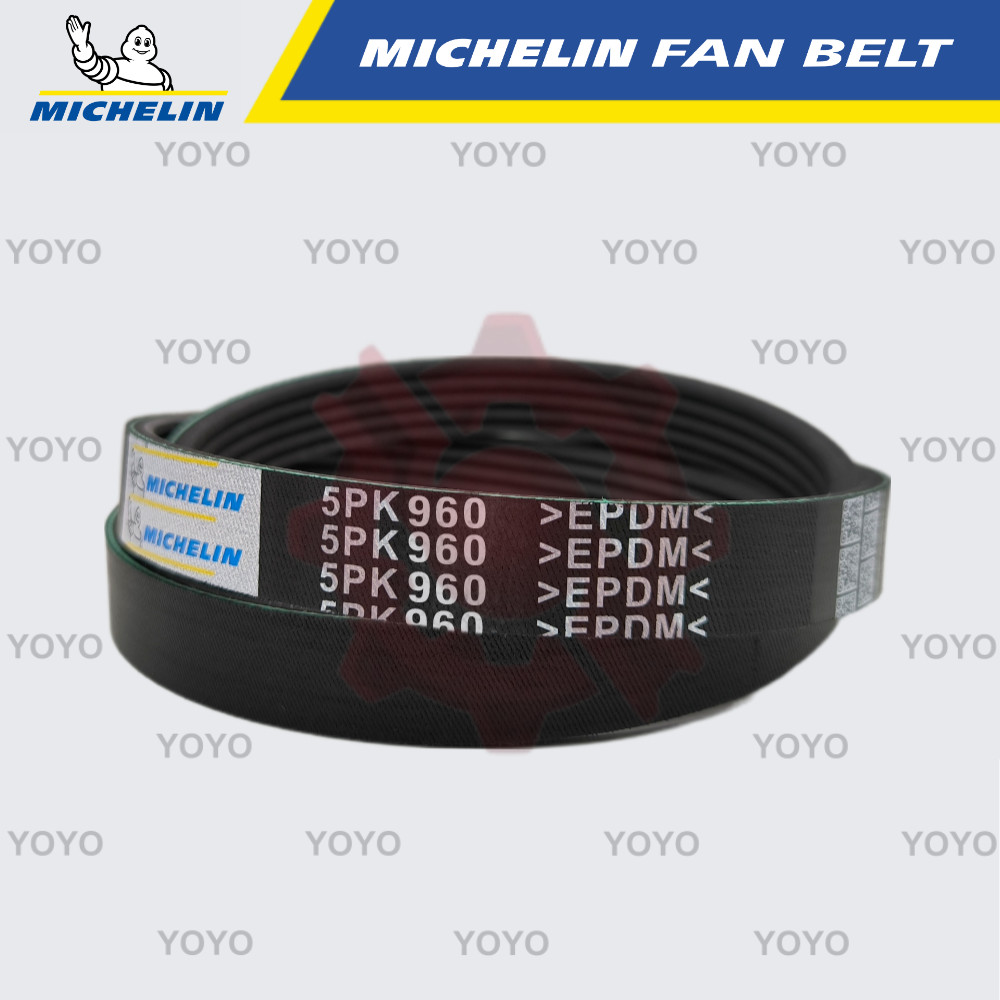 Alfa Romeo 168 สายพานพัดลม MICHELIN (5PK960)