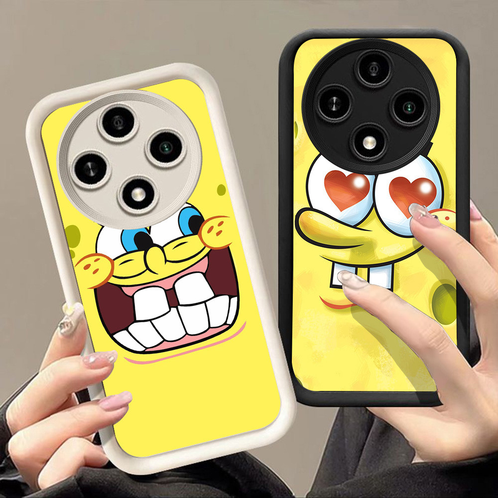 สําหรับ VIVO IQOO Z9 T4 Y01A 13 NEO 10 Y300 Z9X Z10 Turbo Pro Plus 5G Q-71 Spongebob
