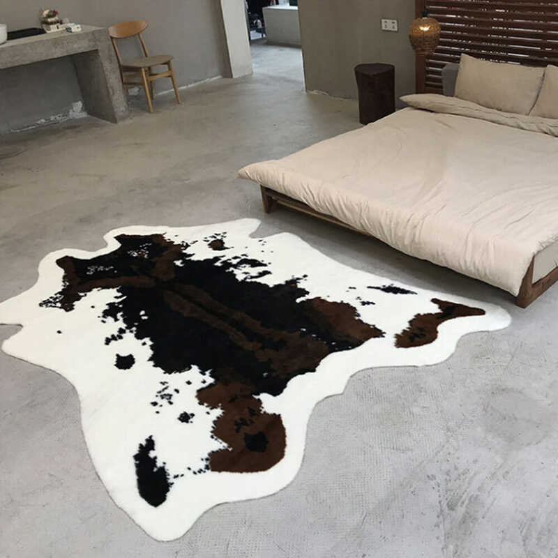 Cow Zhijingsi® Tiger Print Area Rug Non-Slip Carpet Bedroom Office Livingroom Or Mat(110X95cm)