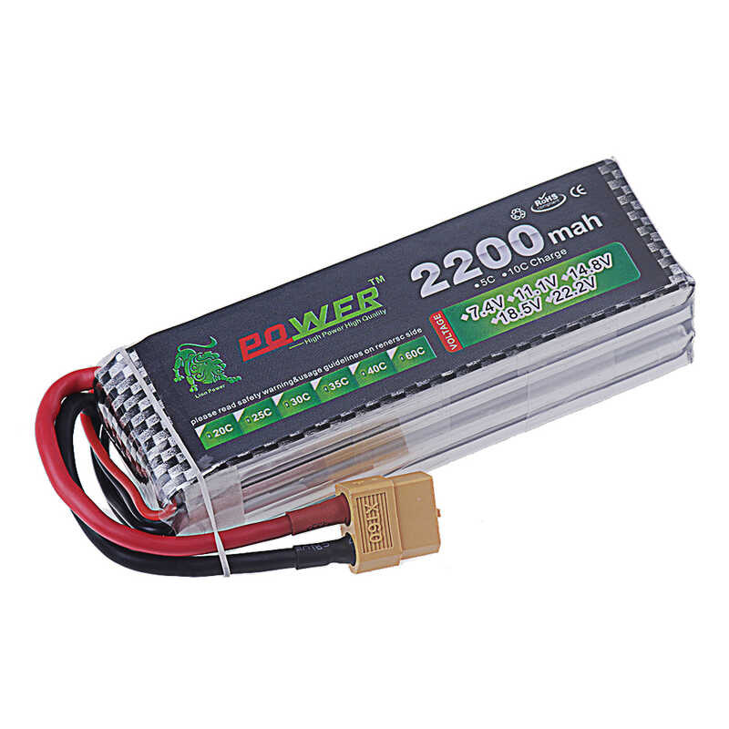 Δ 14.8V แบตเตอรี่ลิเธียมไอออน 4S 1500Mah 2200Mah 3000Mah 4200Mah 5200/6000