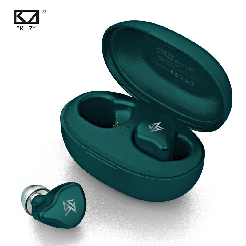 ในสต็อก KZ S1 S1D TWS True Wireless Bluetooth 5.0 หูฟังแบบไดนามิก/ไฮบริดหูฟัง Touch Control Noise C