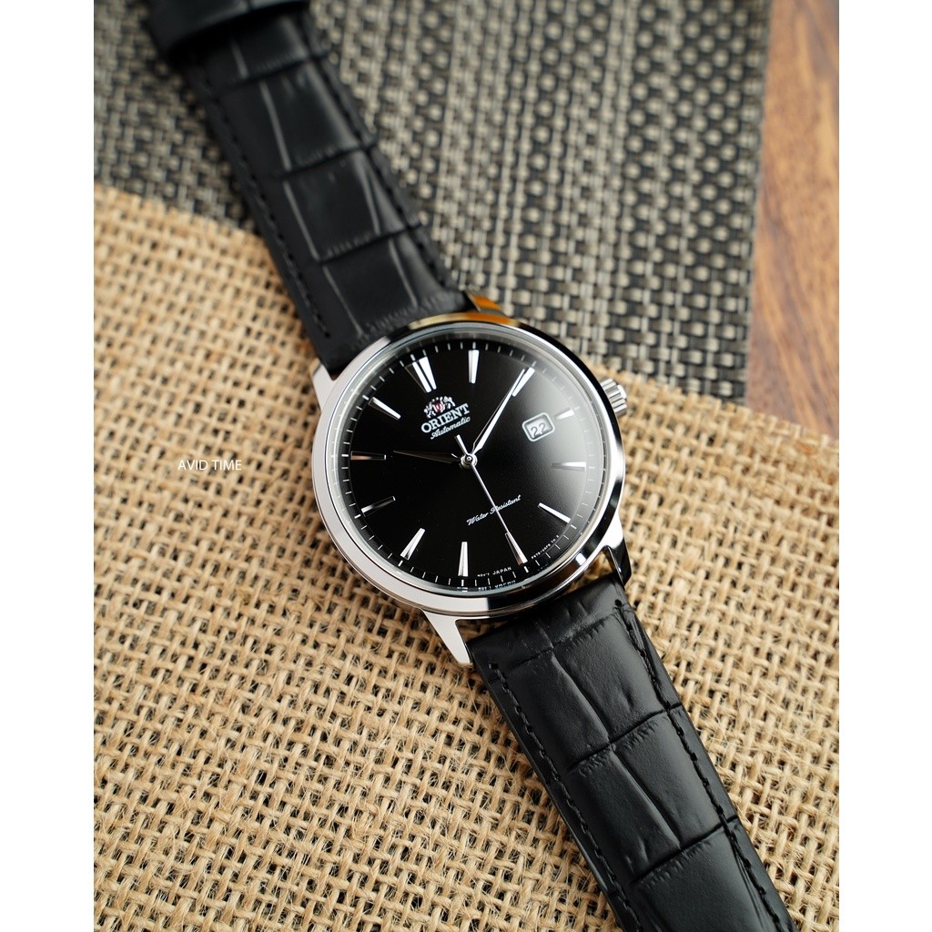 [แถมเคสกันกระแทก] นาฬิกา Orient Contemporary AC0F สายหนัง 41.6mm Automatic (RA-AC0F05B RA-AC0F06L R