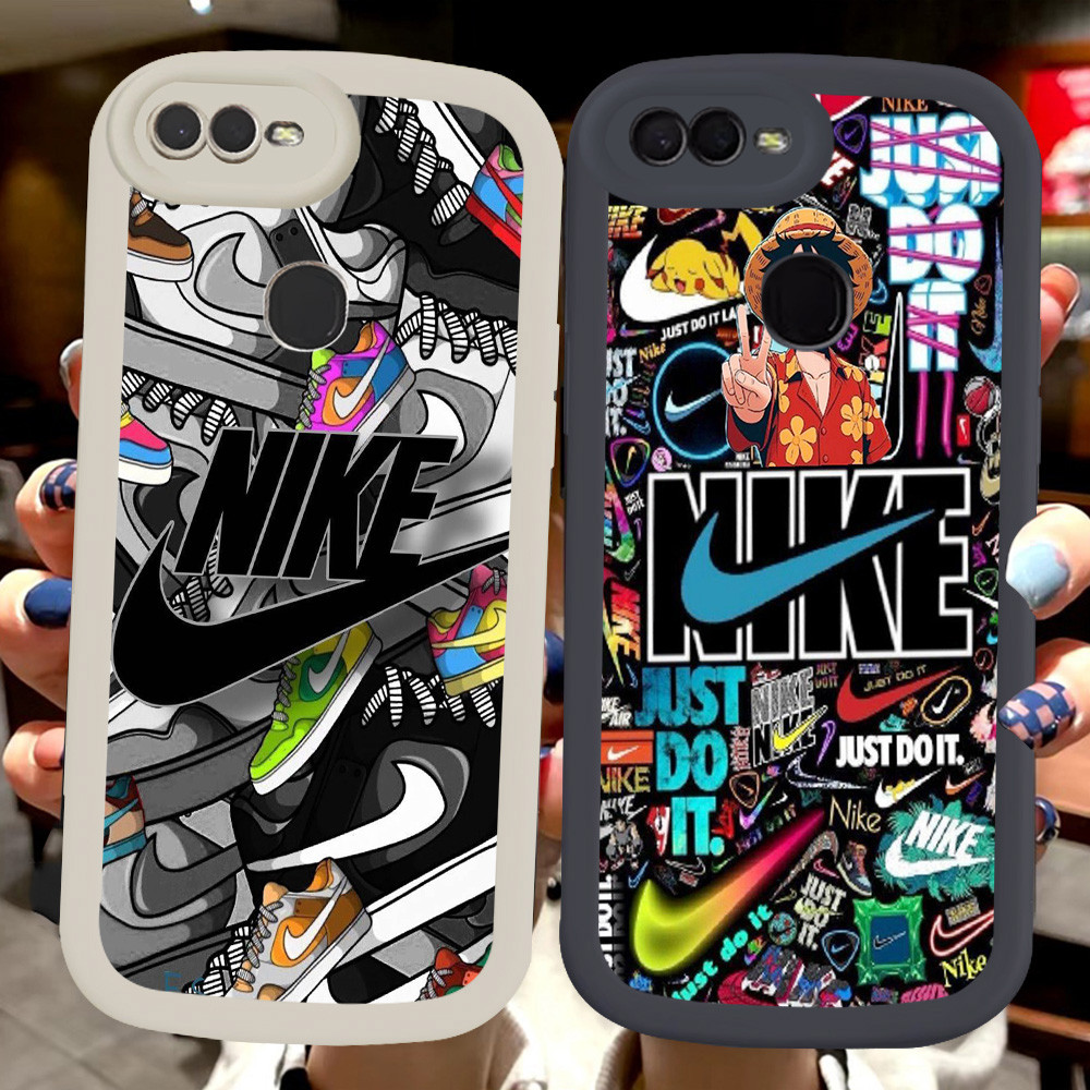 J-47 Motif Trendi ยี่ห้อ Soft Cover สําหรับ OPPO Realme C2 C1 A1K A5 A12E C2S A3S A7 A5S A12 A12S A1