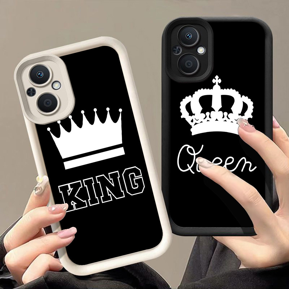 ปลอกสําหรับ OPPO Reno Find 8 7Z 7 X5 8Z Lite 5F 5G Q-94 King Queen
