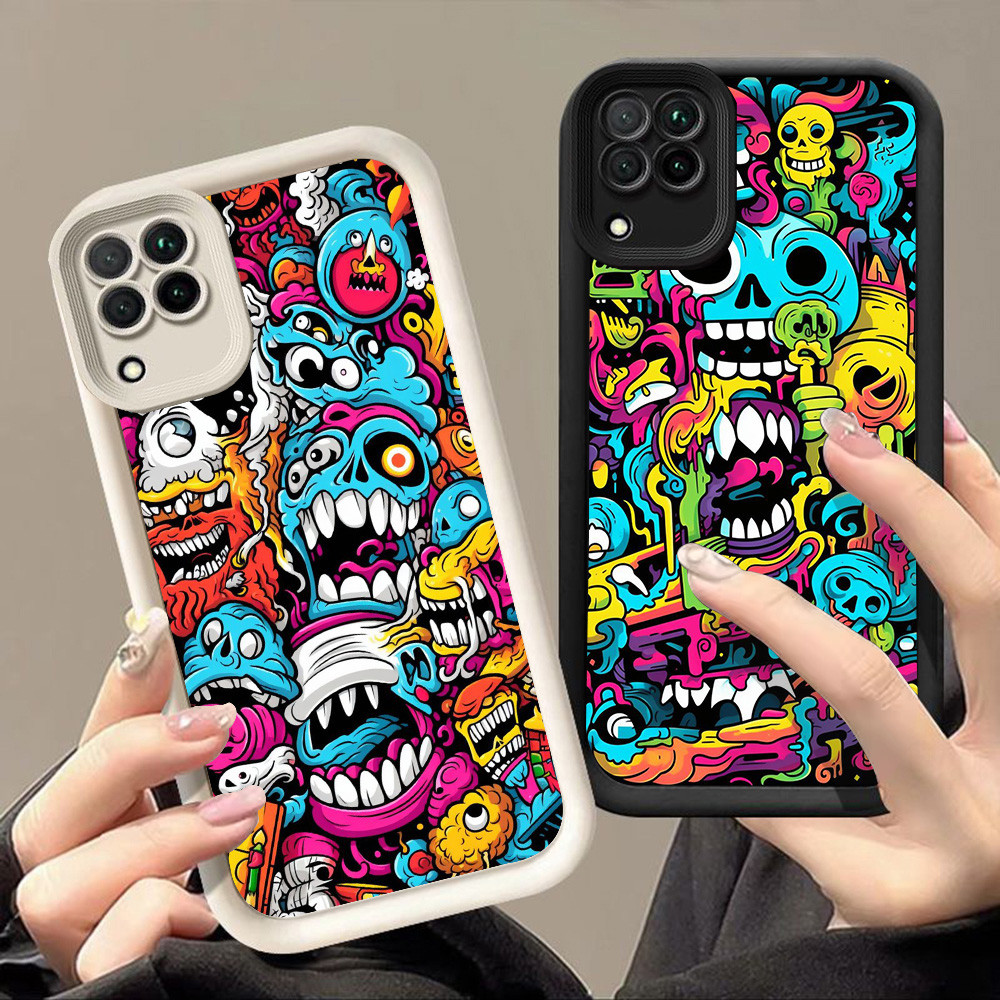 เคสสําหรับ Samsung M15 M04 A22 F04 A12 A06 A04E A05 A04 5G A07 A07 Q-48 Trippy