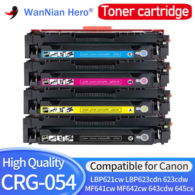 CRG-054 5 ตลับหมึกที่รองรับ 054 สำหรับ Canon LBP621cw LBP623cdn LBP623cd M