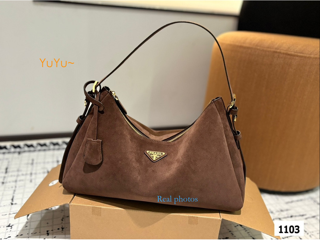 ((YuYu Ready Stock) กระเป๋าใต้วงแขนเรียบง่ายกระเป๋าถือน่ารักกระเป๋าถือแฟชั่นระดับไฮเอนด์กระเป๋าถือลําลองขนาด 39 * 22 ซม.กล่องของขวัญพับได้บรรจุภัณฑ์