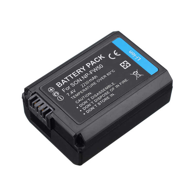 Δ สำหรับ Np-Fw50 Np Fw50 แบตเตอรี่กล้องสำหรับ Sony Alpha A6500 A6300
