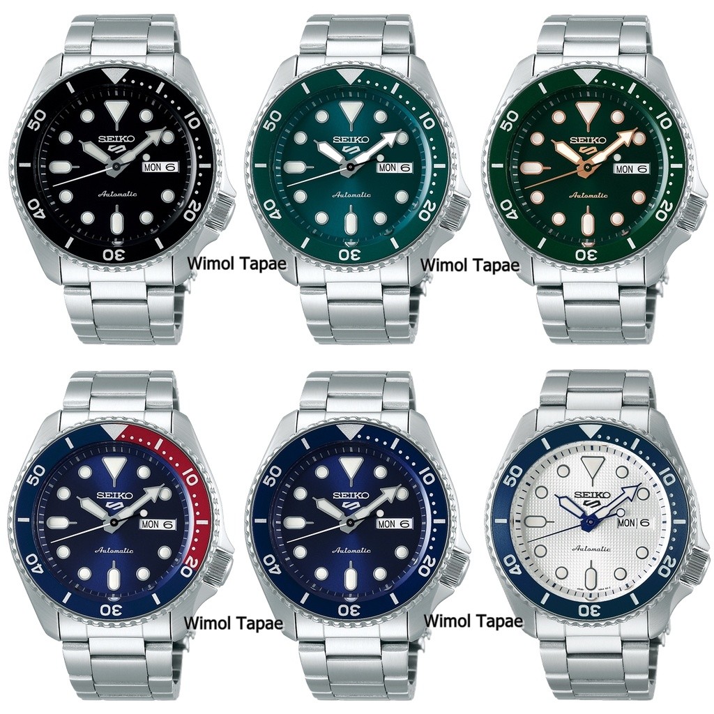 รวมรุ่นขายดี! นาฬิกา Seiko 5 Sports (BEZEL) เครื่องประกันศูนย์ไทย