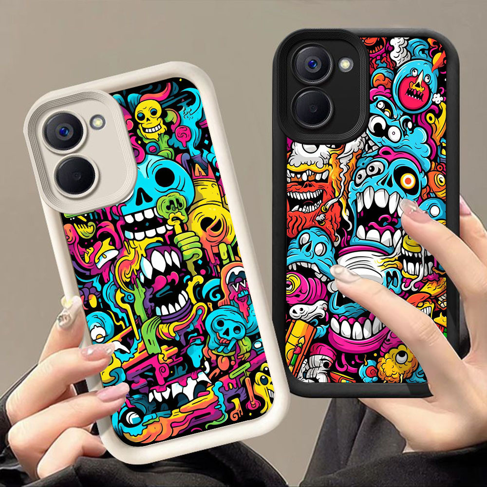 เคสสําหรับ VIVO Y02t Y36 Y03 Y27 V30E Y27s Y02 Y18i Y18 Y02a V30 Y03t Pro 5G Q-48 Trippy